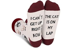 Funny Cat Dog Socks for Women Teen Girls- Animal Fun Novelty Cool Crazy Funky Cute Socks- Mothers Day Cat Dog Mom Girls Gifts