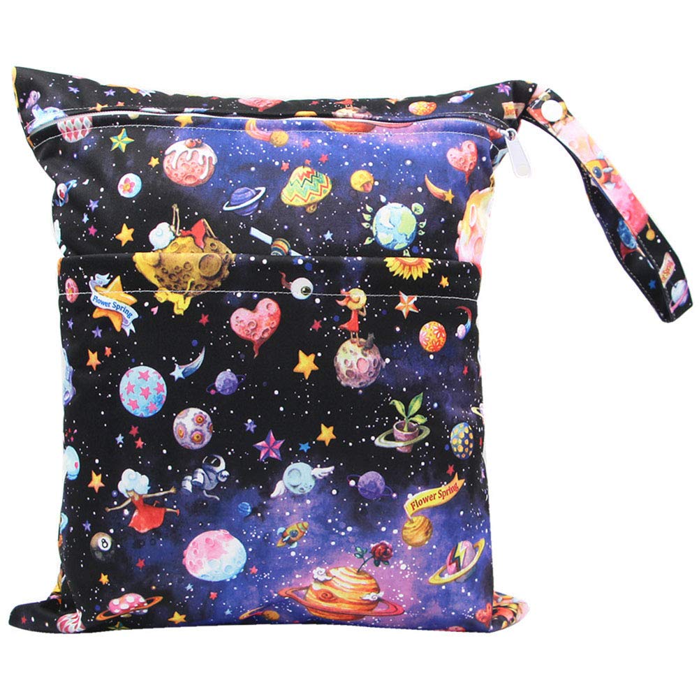 Gespout.Correa de Mano F/&aacute;cil Bolsa de Pa/&ntilde;ales para Beb/&eacute;s Tejido Impermeable Bolsa de Almacenamiento de Pa/&ntilde;ales Sanitarios Size 30*36CM I