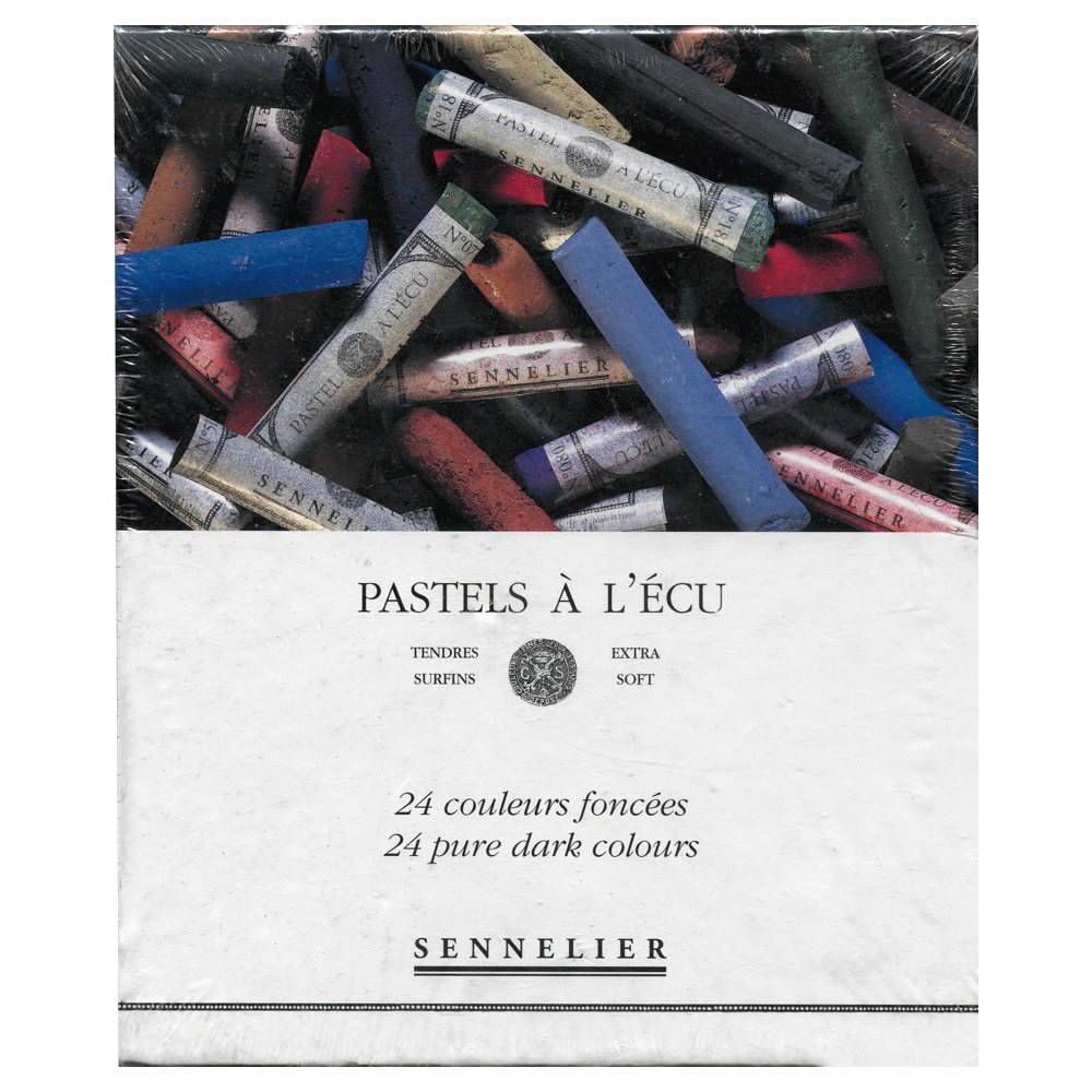 SENNELIER Extra-Soft Pastel Full Stick Set, 24-Colors, Multi