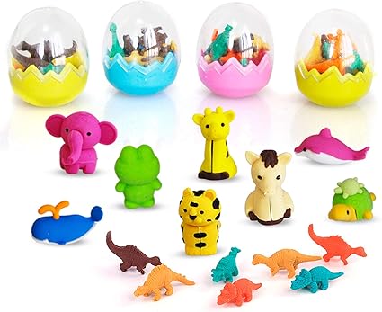 tiny rubber dinosaurs