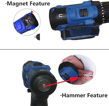 DICN Electric Drill with Battery Power Drill Drivers product image 5