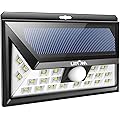 Litom SOLAR LIGHTS OUTDOOR 24 LEDs, Super Bright Motion Sensor Lights with Wide Angle Illumination, Wireless Waterproof Security Lights for Wall, Driveway, Patio, Yard, Garden