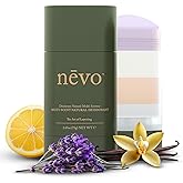 Nevo Multi Scent Deodorant Stick With Layers | Aluminum Free Deodorant for Women & Men | All Natural, Organic, Vegan, Non Toxic | Coconut Oil & Shea Butter | Nº C2 Lavender - Vanilla - Lemon 2.65 oz