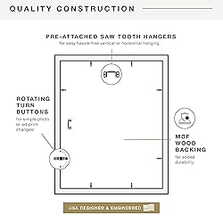 MCS Studio Gallery Classic 16x20 Poster Frame