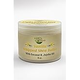 Mine Botanicals Vanilla Whipped Shea Butter with Coconut & Jojoba Oil 8oz
