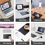 HUION Inspiroy H640P Drawing Tablet with Battery-Free PW100 Stylus 8192 Levels view 6