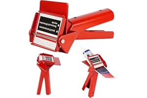 TENGBASE 2.5" Industrial Silicone Extrusion Tool for RTV Tubes - Easy-Grip Dispenser, Maximizes Sealant Use & Reduces Waste