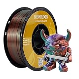 Kingroon PLA 3D Printer Filament, Triple Color Silk