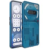 TUDIA Ultra Clear Fit Designed for Nothing Phone 3a Case, [LUCION] Shockproof TPU Bumper Anti-Yellowing Transparent Hard Back Ultra Slim Grip Protection for Nothing Phone 3a Cover 2025 (Clear)