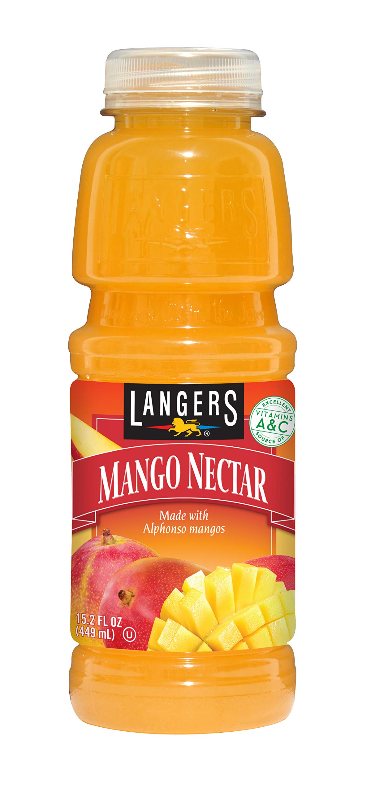 Langers Organic Mango Nectar Made with Alphonso Mangos 1