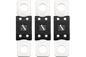 Weasch MEGA/AMG Fuse, High Current Bolt Mount Automotive 70 Amp for Cars, Trucks, Construction Vehicles, Buses, Caravans Cars