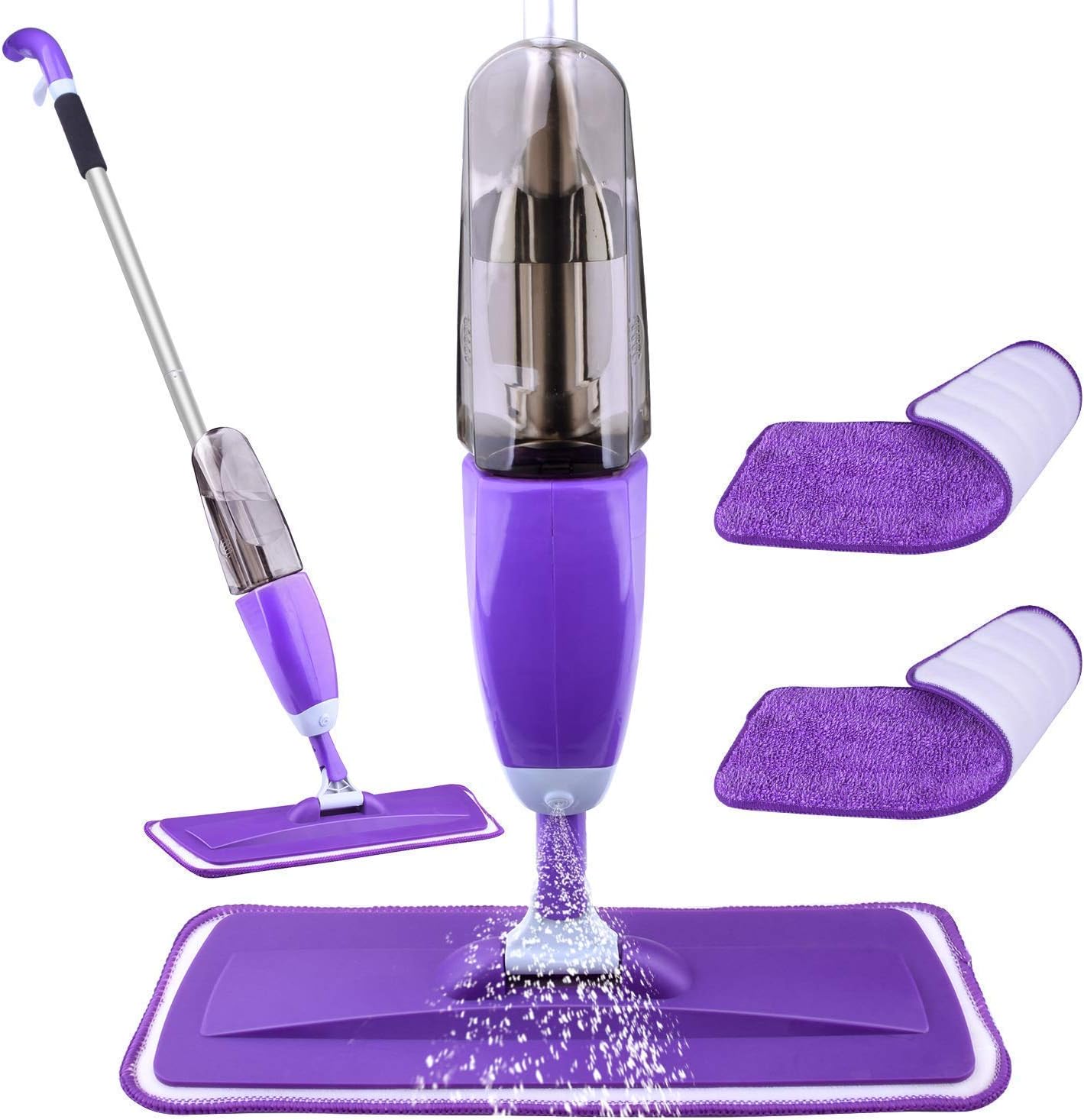 reusable microfiber spray mop