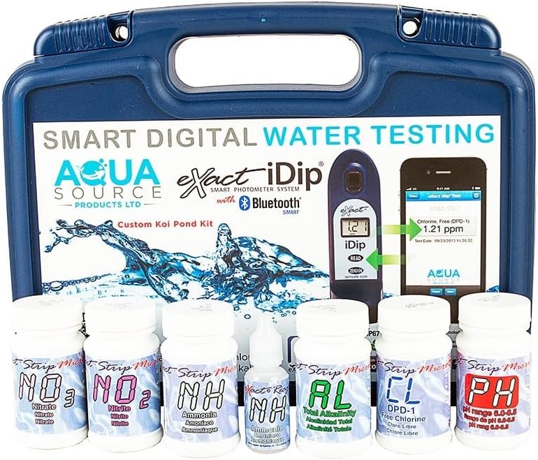 Aqua Source eXact iDip Custom Koi Pond Water Test Kit Amazon.co.uk