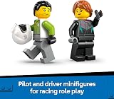 LEGO City Jet vs Car 60489 Building Kit Plane & Supercar with Minifigures view 6