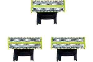 CLCKPIT Replacement Blade Compatible with Philips Norelco One 1 Blade QP210/80 QP220 QP2515 QP2520 QP6510 QP6530 Replacement Heads (3Pack)