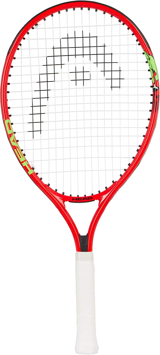 HEAD Speed Kids Tennis Racquet - Beginners Pre-Strung Head Light Balance Jr Racket - 21", Red : Garden & Outdoor