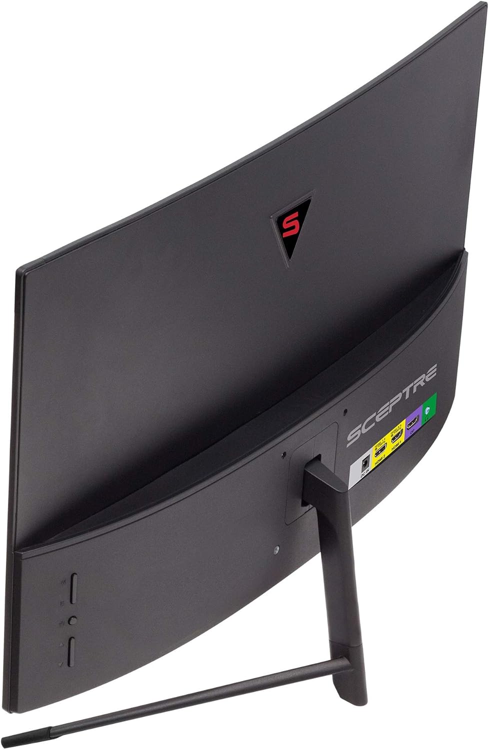 Sceptre 24-Inch Curved 144Hz Gaming LED Monitor Edge-Less AMD FreeSync DisplayPort HDMI, Machine Black (C248B-144RN): Computers & Accessories