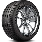 Michelin Pilot Sport 4S 245/40ZR18 (97Y) XL (Set of 1 Tire Only) | Passenger High Performance Summer Traction 97Y Rated Extra Load Radial Construction Black Sidewall Tire