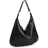 GOIACII Hobo Tote Bags for Women Soft Vegan Leather Shoulder Handbag Slouchy Everyday Travel Purses