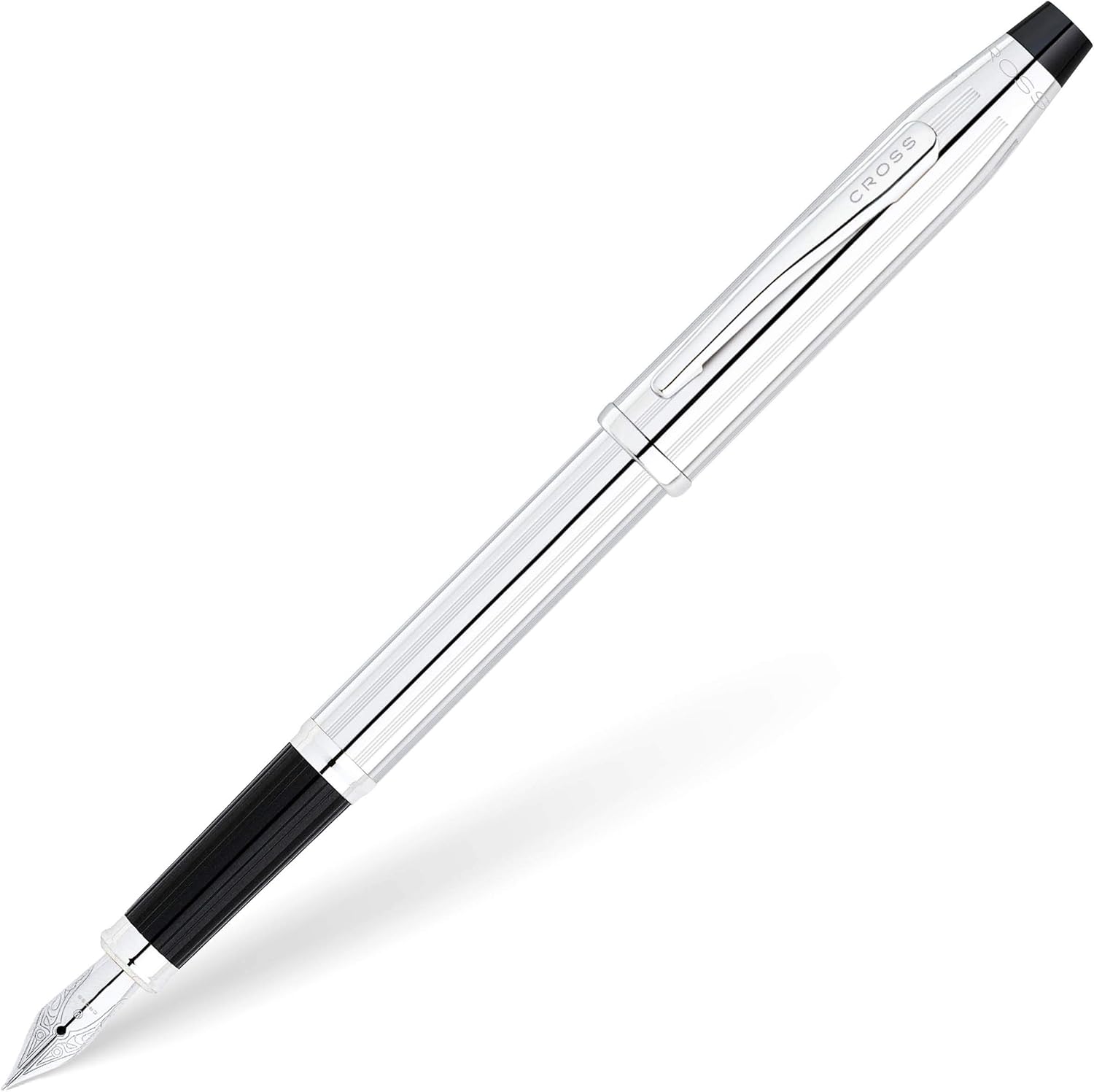 Cross Century II Lustrous Chrome Fountain Pen Item# 3509