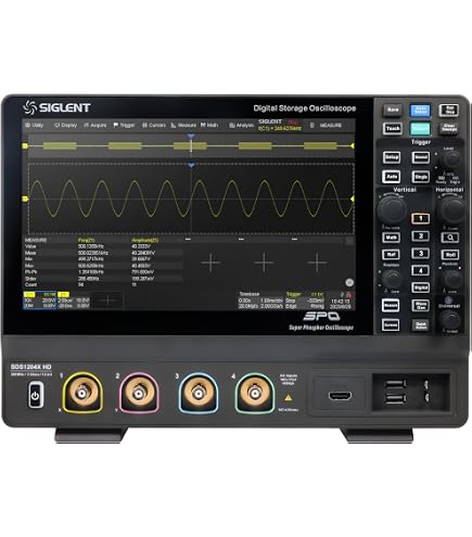 Siglent Technologies SDS1202X HD 200MHz 12bit Digital Storage