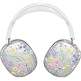 VELVET CAVIAR Case Cover for AirPods Max Headphones | Cute Protective Design (Enchanted Floral)