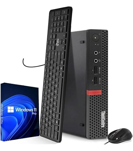 Amazon.com: Lenovo ThinkCentre M710q Tiny Desktop Computer, 6th