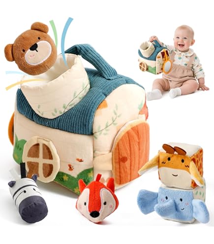 Chicco ABC Foxy Plush Toy - Soft Interactive Fox - Learning, Music & Sociability - Montessori Method - 4 Interaction Points - 35 Songs - 2 Languages - Educational Stuffed Animal - From 6 To 48 Months