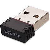 GULEEK USB WiFi Dongle & Wireless Network Adapter for Laptop / Desktop Computer - Backward Compatible with 802.11 a/b/g/n Products 2.4 GHz 150Mbps