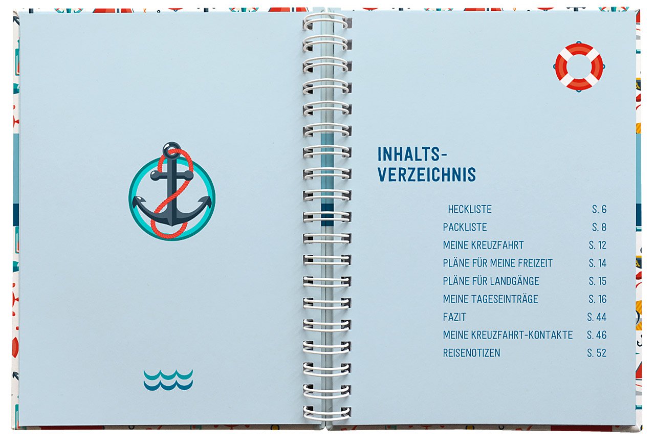 Mein Kreuzfahrt Logbuch Zum Glück Unterwegs 4036442005606