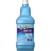 Swiffer Wetjet System Cleaning-Solution Refill, Fresh Scent, 1.25 L Bottle, 4/Carton