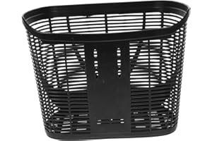 BESTonZON Plastic Mobility Scooter Basket Front and Rear Replacement Accessory with Large Storage Capacity