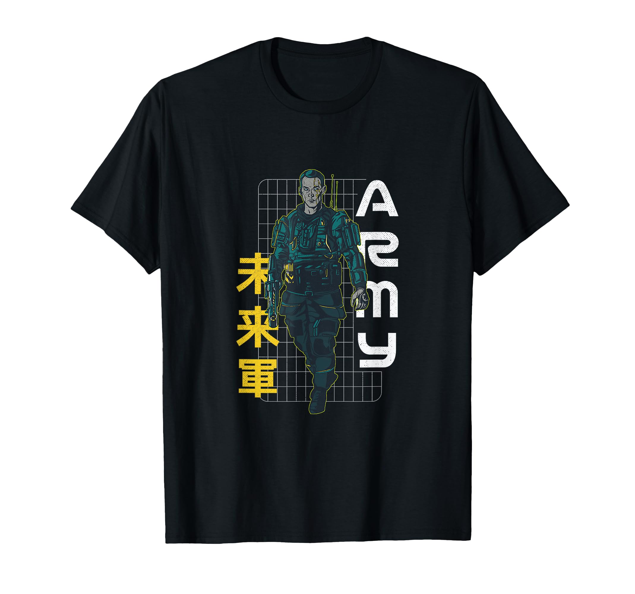 Police of the Future Police Officer Cyber Custom Accessories Japan T-Shirt