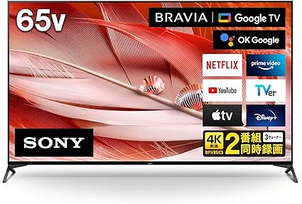 Amazon ソニー 65v型 液晶 テレビ ブラビア Xrj 65x90j 4kチューナー 内蔵 Google Tv 21年モデル 大画面でゲームを楽しむのにお勧め 4k 1fps対応 テレビ 通販