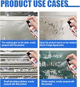 ChengJin Adhesive Remover Spray & Scraper Tool - Sticky Label Glue Solvent view 5