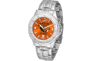 SunTime Men's Competitor 40mm Quartz Watch, 20mm Stainless Steel Strap, Anochrome Dial