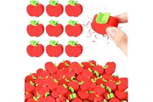 PAJEAN 60pcs Mini Apple Erasers for Kids Bulk Classroom Welcome Back to School Gifts Classroom Counting Math Manipulatives Teacher Supplies Stationary Party Favors