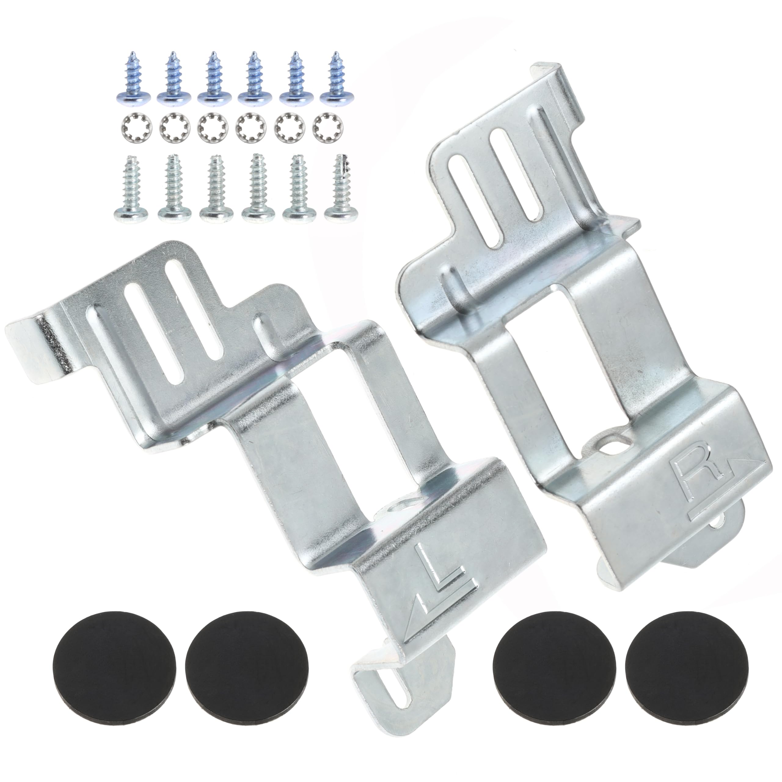 Photo 1 of 24 Inch Stacking Kit Replaces SK-DH Laundry Stack Bracket for Sam-sung 24 in. Wide Front Load Washers and Dryers, Set of 1