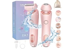 INENDLY Glide Pro 3.0 Razor, Dusk Glide Pro 3.0 Shaver 2 in 1, Dusk Official The Glide Pro 3.0 Razor, Smooth Shave Pro, Dusk Official Razor Painless Hair Removal, Silk Glide Pro Shaver Wet & Dry(Pink)