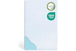 DIBAKO Pack and Play Mattress Pad, Dual Sided Memory Foam Baby Mattress and Toddler Mattress, 38x26 Portable Mini Crib Mattress for Pack N Play with Ultra-Soft Removable Cover