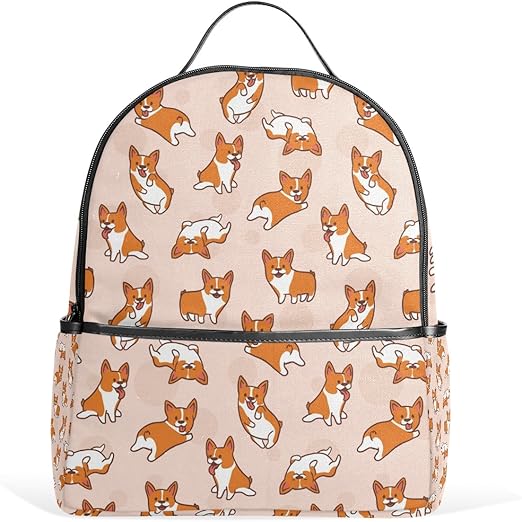 Dog Cute Animal Backpack for Girls Boys Kids School Bookbag