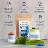 Spring Blossom 75G Blue Spirulina Powder Phycocyanin Premium Vegan Superfood view 3