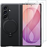 TORRAS Q3 Spin for Samsung Galaxy Z Fold 8 Ultra Case 360 Magnetic Stand | MIL-Grade Hinge Protection, Compatible with MagSafe, 360 Kickstand, Tough Armor, Shockproof, 2 Screen Protectors, Black