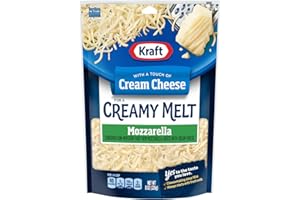 Kraft Natural Shredded Mozzarella with Philadelphia Cream Cheese (8 oz Bag)