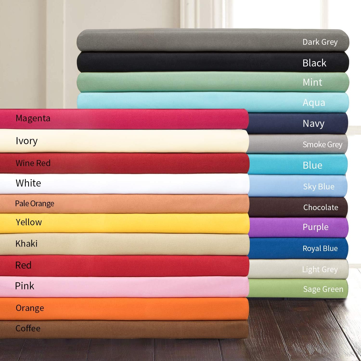 NTBAY Body Pillow Cover, Pillowcase, 100% Brushed Microfiber, Soft and Cozy, Envelope Closure, for Adults Pregnant Women, 20" x 54", Navy: Home & Kitchen