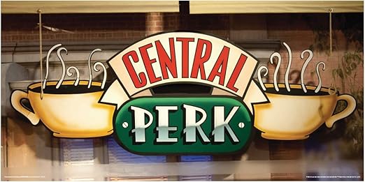Amazon Com Culturenik Friends Central Perk Cafe Window Coffee Cup