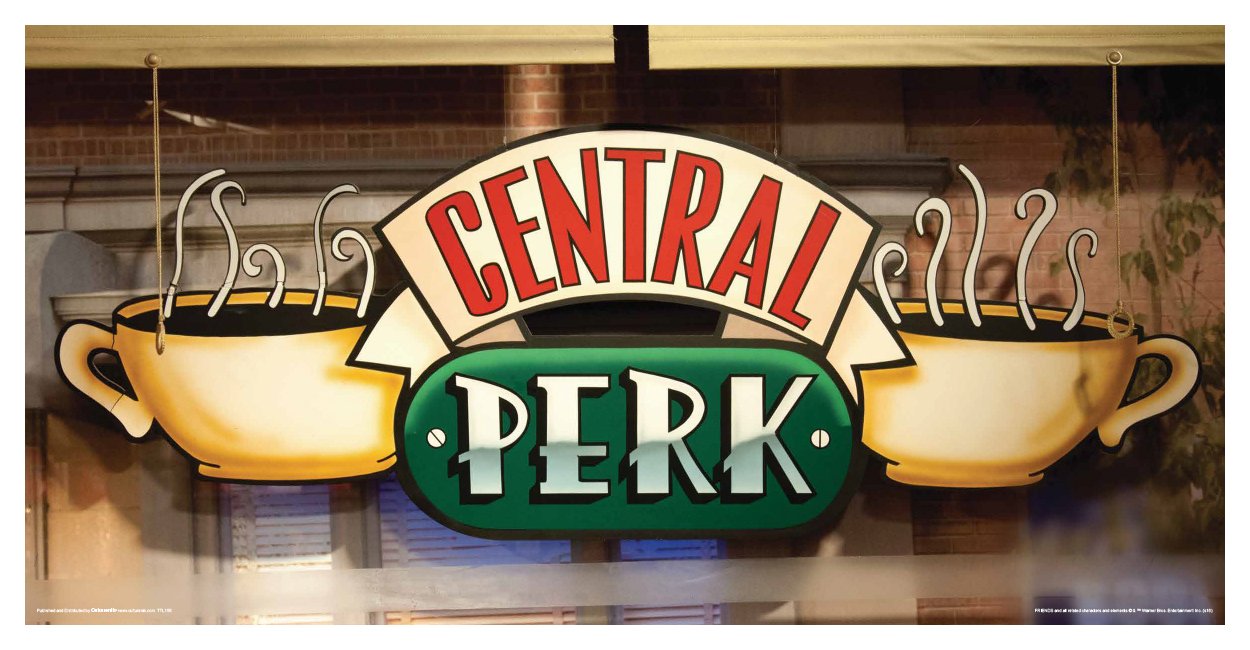 Poster del Central Perk Cafe