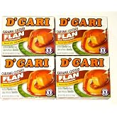 D'GARI Carmel Custard Flan Mexican Style - 5 Oz (4-Pack)