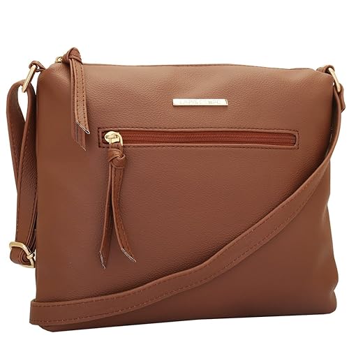 Lapis O Lupo Windsor Womens Sling Bag (Tan)