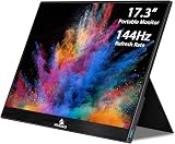 NexiGo 17.3" 144Hz Portable Gaming Monitor FHD IPS Computer Display Type C HDMI